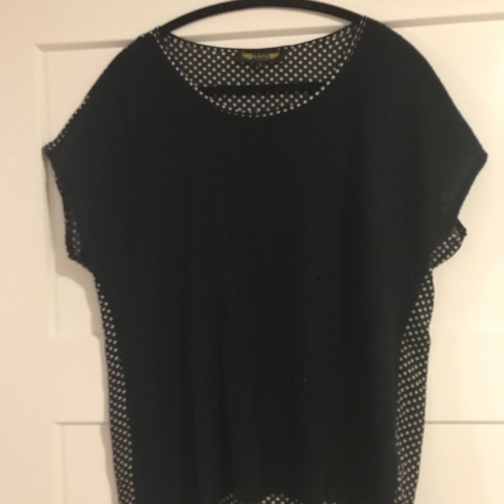AngelEye Black and White Top